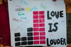 All of our boys and staff signed this poster as a commitment to keeping the Urban Light center a safe space and a place where everyone treats everyone with respect. 