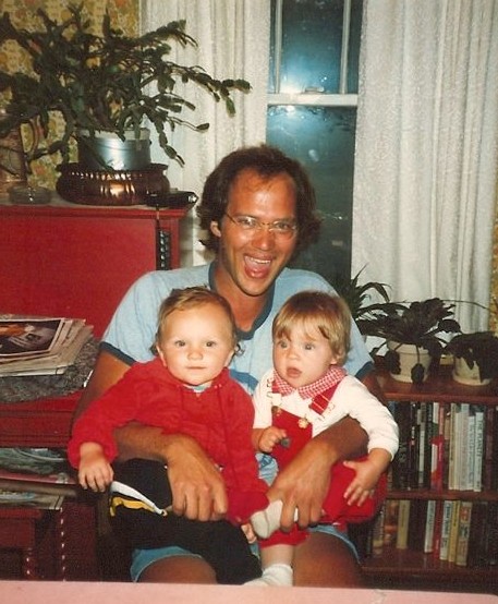 My Uncle Scott with my brother Rob and cousin Claire shortly before his trip with the Peace Corps to Africa. Uncle Scott was a recent graduate of Virginia Tech's Veterinarian Medicine program and used his expertise in Africa to improve animal husbandry techniques for locals. 