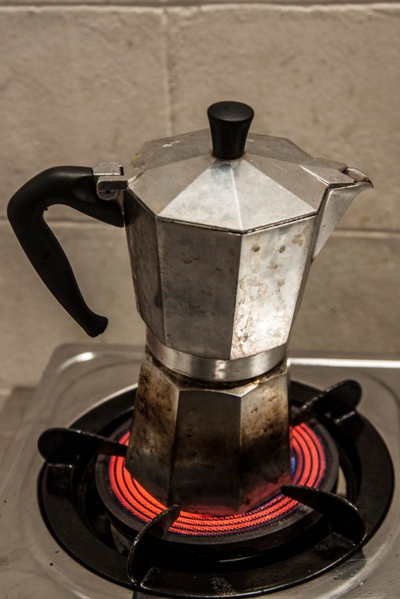 Moka Pot--- my Italian Coffee Maker.